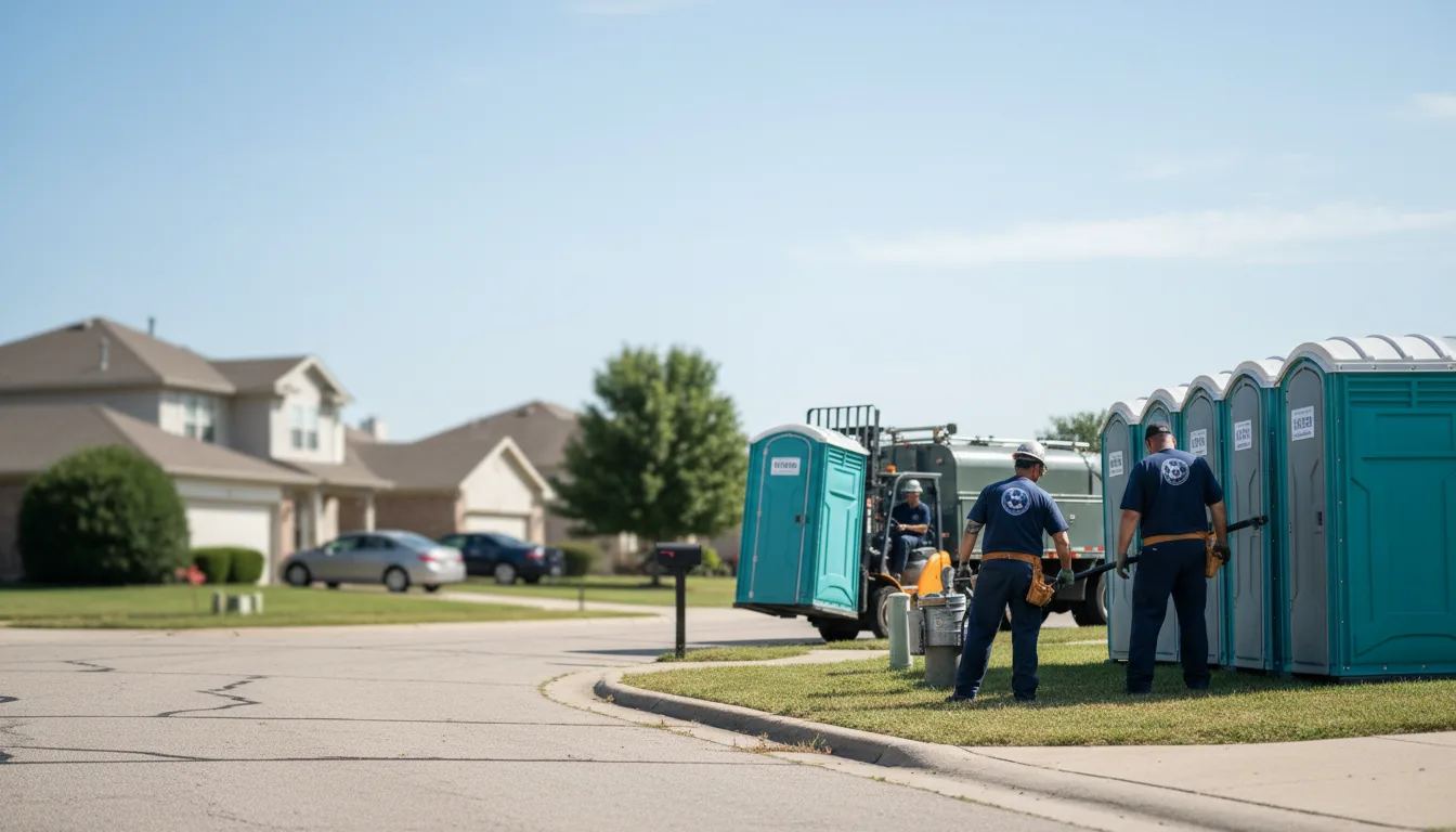Porta Potty Rental in Paradis, LA near me